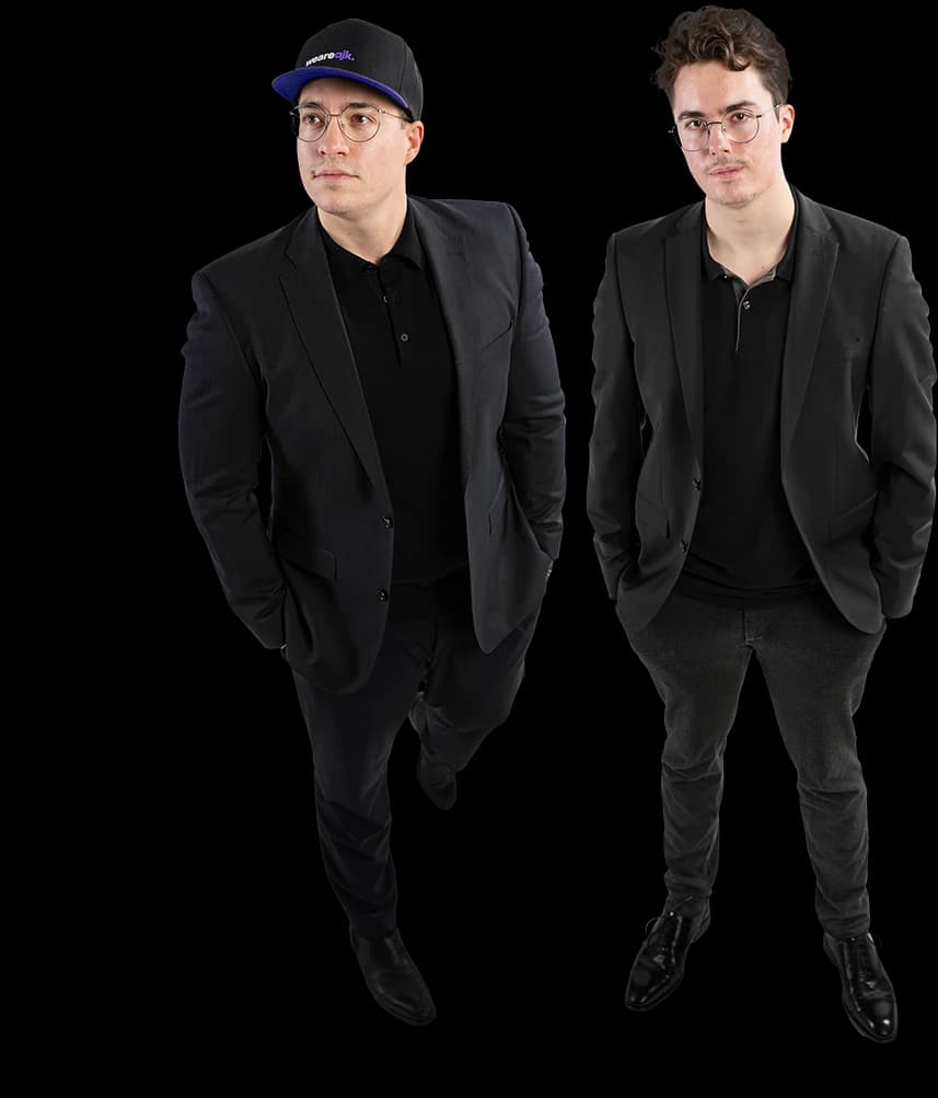 Andreas & Jannik Krämer - Gründer von ajk.BRANDING